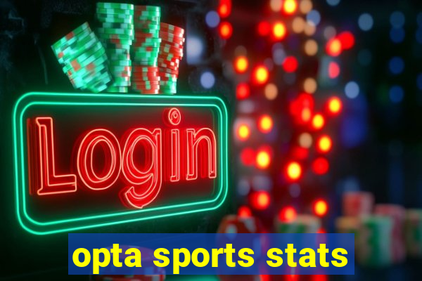 opta sports stats